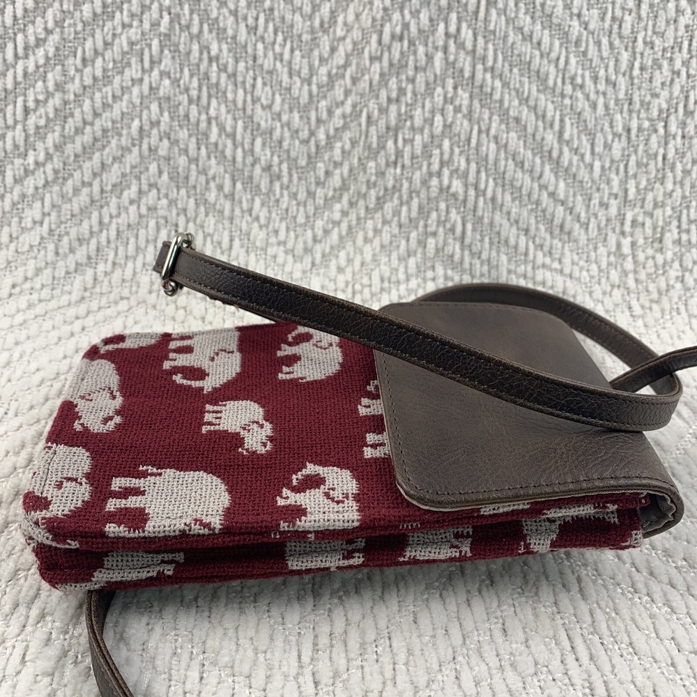 ThirtyOne Elephant Call Me Crossbody Cell Phone Credit‎ Card Wallet Purse Safari - Picture 10 of 16